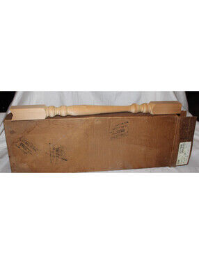 10 Lot NOS C220 Colonial Wood Spindles 2" x 2" x 24" Turned Furniture Railing